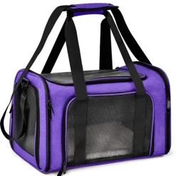DOWNYPAWS - Sac de transport pour chat, portable et pliable violet taille s downypaws