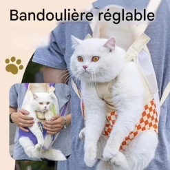 DOWNYPAWS - Sac transport pour chat