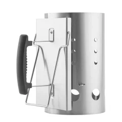 DOWNYPAWS - Seau d'allumage en acier inoxydable multifonctionnel et pratique pour le camping et le barbecue
