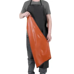 DOWNYPAWS - Tablier de travail extra-long en pvc imperméable et résistant à l'huile pour adulte-xl