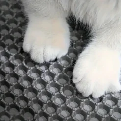 DOWNYPAWS - Tapis anti-éclaboussures et anti-taches pour litière pour chat 40*50cm