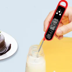 DOWNYPAWS - Thermomètre alimentaire multi-angle pliable noir (-50 - 300 °c)