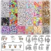 DOWNYPAWS - Une boîte de perles colorées pour la fabrication de bijoux