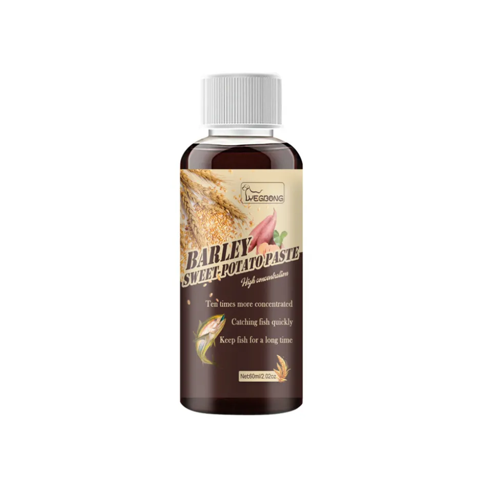 DTOPBUYAGE - Attractif pour poissons (pâte d'orge et de patate douce), 60 ml - dtopbuyage