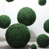 DTOPBUYAGE - Boule de plante artificielle de milan pour la décoration du plafond 23cm 2pcs dtopbuyage