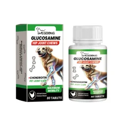 DTOPBUYAGE - Comprimés de soin articulaire pour chiens, 80 tablets - dtopbuyage