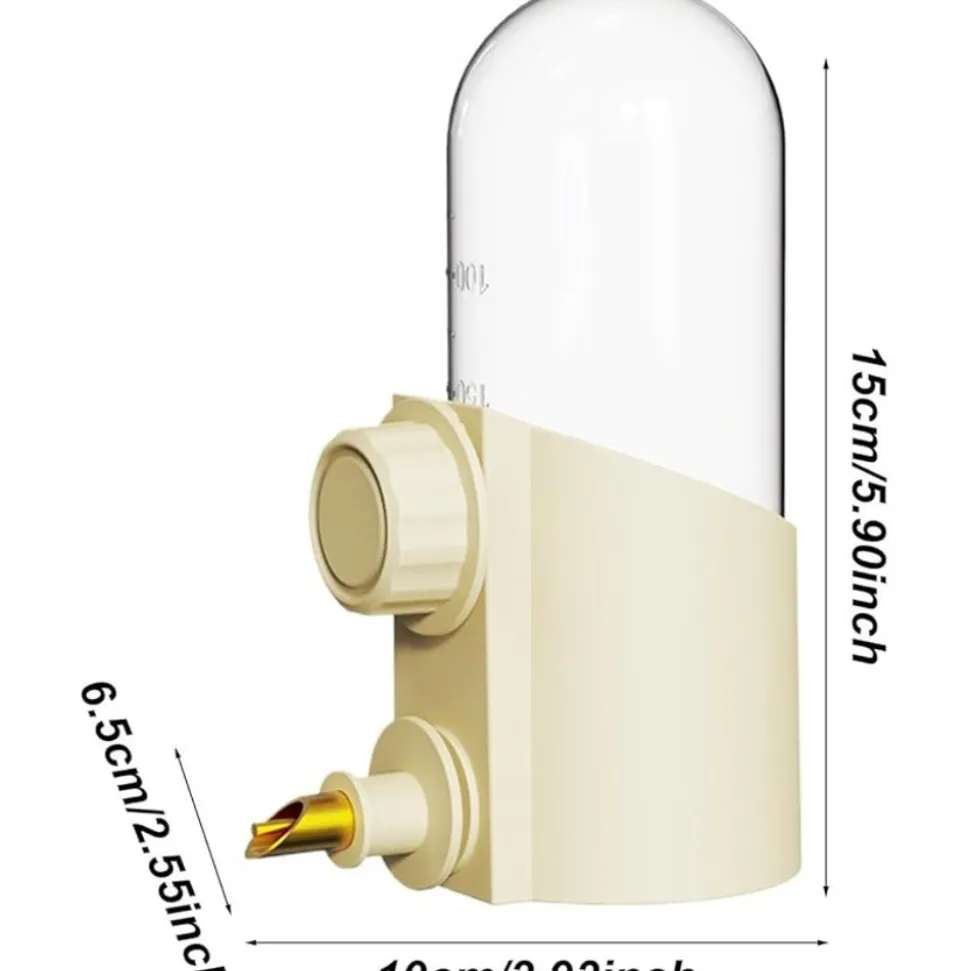 DTOPBUYAGE - Distributeur eau perroquet 200ml multi - usages