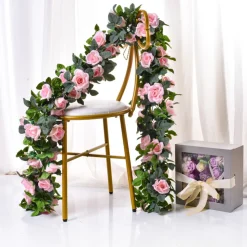 DTOPBUYAGE - Dtopbuyage - 16 rosiers artificiels blancs, 2 pièces