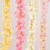 DTOPBUYAGE - Dtopbuyage - vigne de fleurs de cerisier artificielles roses - 2 pièces