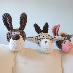 DTOPBUYAGE - Dtopbuyage jouet à mâcher en peluche d'âne pour chien