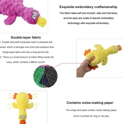 DTOPBUYAGE - Dtopbuyage jouet apaisant pour chien - en peluche