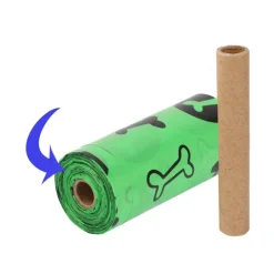 DTOPBUYAGE - Dtopbuyage sacs de selles de chien "os verts" avec distributeur