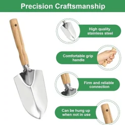 DTOPBUYAGE - Ensemble d'outils de jardin 5 pièces