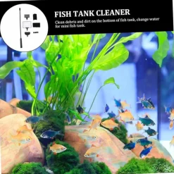 DTOPBUYAGE - Ensemble outils nettoyage aquarium polyvalent