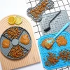 DTOPBUYAGE - Gamelle silicone à ventouse pour chien gris