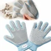 DTOPBUYAGE - Gant de toilettage 2 en 1 pour chiens et chats