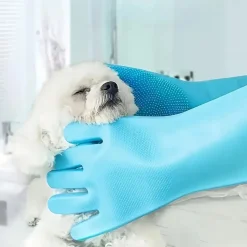 DTOPBUYAGE - Gants de massage et de bain pour chiens dtopbuyage