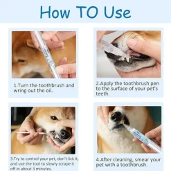 DTOPBUYAGE - Gel de réparation buccale pour chien