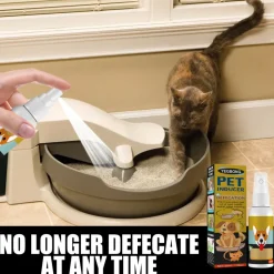 DTOPBUYAGE - Inducteur de localisation de la défécation pour chats et chiens, 30 ml - dtopbuyage
