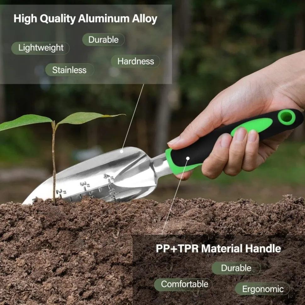 DTOPBUYAGE - Kit d'outils de jardinage 4 - pièces jaune dtopbuyage