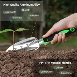 DTOPBUYAGE - Kit d'outils de jardinage 4 - pièces jaune dtopbuyage