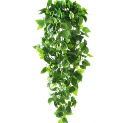 DTOPBUYAGE - Lierre artificiel de 1,1 mètres pour mural - végétation simulée 2pcs dtopbuyage