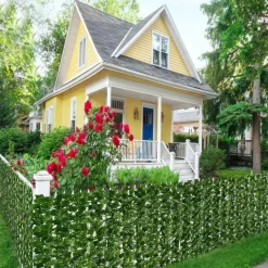 DTOPBUYAGE - Lierre artificiel pour décoration extérieure et protection de la vie privée dtopbuyage