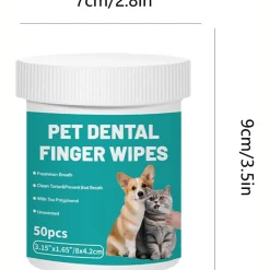DTOPBUYAGE - Lingettes nettoyantes pour chien et chat