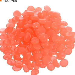 DTOPBUYAGE - Lot 100 galets phosphorescents pour déco