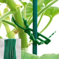 DTOPBUYAGE - Lot de 50 attaches réglables pour plantes 11cm*50 dtopbuyage