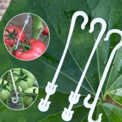 DTOPBUYAGE - Lot de 50 pinces à tomates en j 9.5cm dtopbuyage