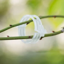 DTOPBUYAGE - Lot de 50 pinces plastiques pour plantes blanc dtopbuyage
