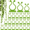 DTOPBUYAGE - Lot de 50 pinces à plantes pour support mural petit dtopbuyage