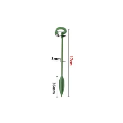 DTOPBUYAGE - Lot de 10 tuteurs pour plantes intérieures 17cm dtopbuyage
