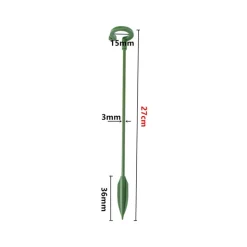 DTOPBUYAGE - Lot de 10 tuteurs pour plantes intérieures 27cm dtopbuyage