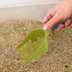 DTOPBUYAGE - Pelle litière portable pour chats et chiens