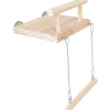 DTOPBUYAGE - Perchoir en bois pour oiseaux