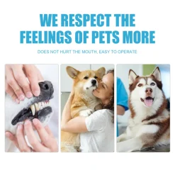 DTOPBUYAGE - Pâte dentaire pour animaux de compagnie, 60 g - dtopbuyage