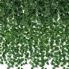 DTOPBUYAGE - Rameaux de lierre artificiels et feuilles fausses pour décoration suspendue dtopbuyage