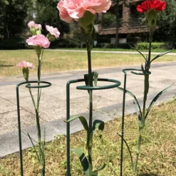 DTOPBUYAGE - Supports pour fleurs en fer forgé 35cm, 10 pièces dtopbuyage