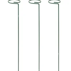 DTOPBUYAGE - Supports pour fleurs en fer forgé 35cm, 10 pièces dtopbuyage