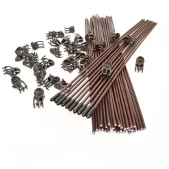 DTOPBUYAGE - Supports pour orchidées papillon support 30cm 10 pièces dtopbuyage