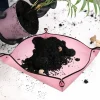 DTOPBUYAGE - Tapis de rempotage pour le jardinage rose, 50cmx50cm dtopbuyage