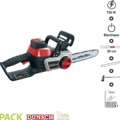 DUNSCH - Tronconneuse sans fil 40v dunsch guide chaine oregon 30 cm du30040-ctf