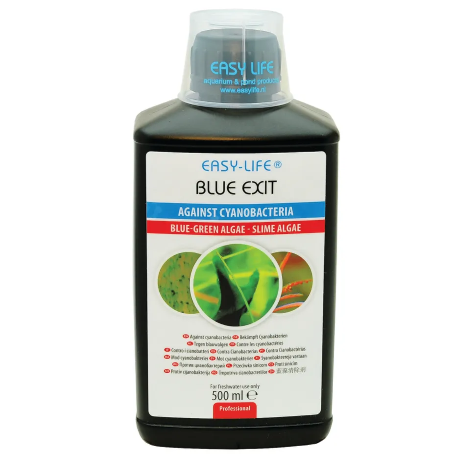 EASY LIFE - Blue exit, traitement contre les algues bleues d'aquarium - 500ml