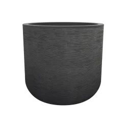 EDA - Pot Graphit’Up rond en polypropylène gris – D.48,5 cm