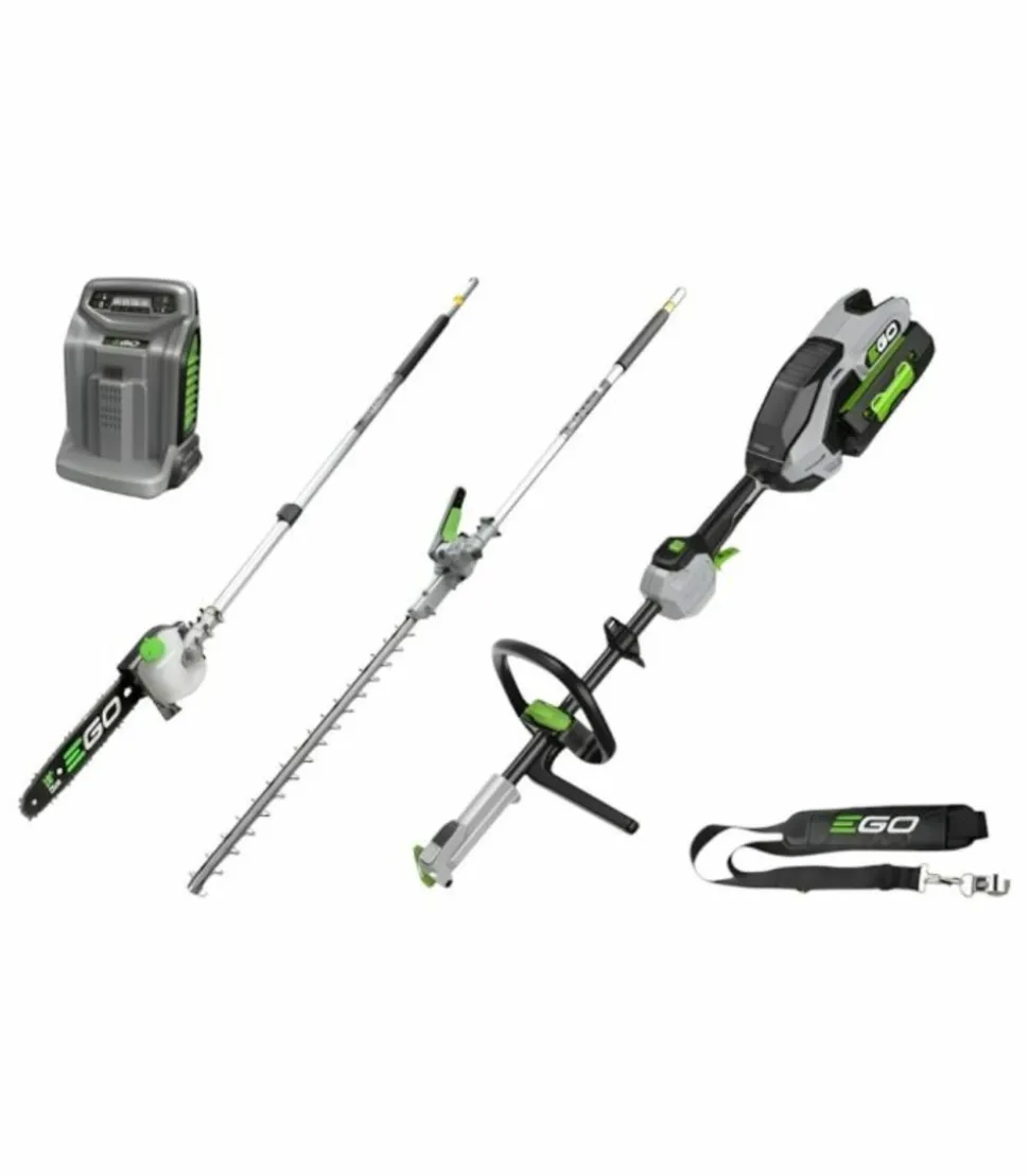 EGO POWER+ - Kit multi-outils sans fil pour taille et élagage, batterie 2,5 ah - ego mhcc1022e