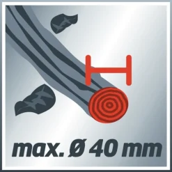 EINHELL - Broyeur de végétaux électrique gc-rs 2540