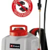 EINHELL - Pulvérisateur dorsal sans fil ge-ws 18/150 li - capacité 15 l - débit 102 l/h - sans batterie