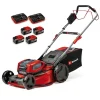 EINHELL - Tondeuse à gazon sans fil gp-cm 36/52 s li bl (4x5,2ah)
